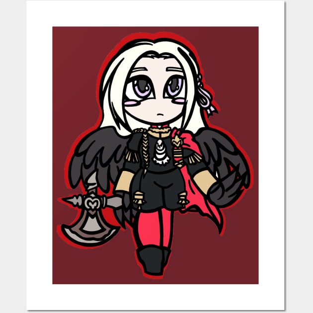 FE3H | Eagle Edelgard Wall Art by ScribbleSketchScoo